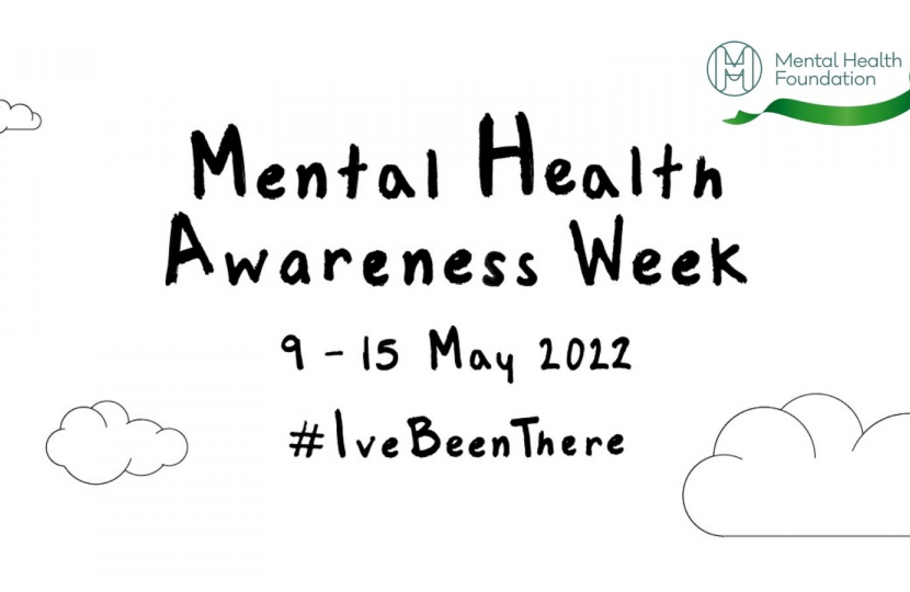 Stuart Anderson MP supports Mental Health Awareness Week