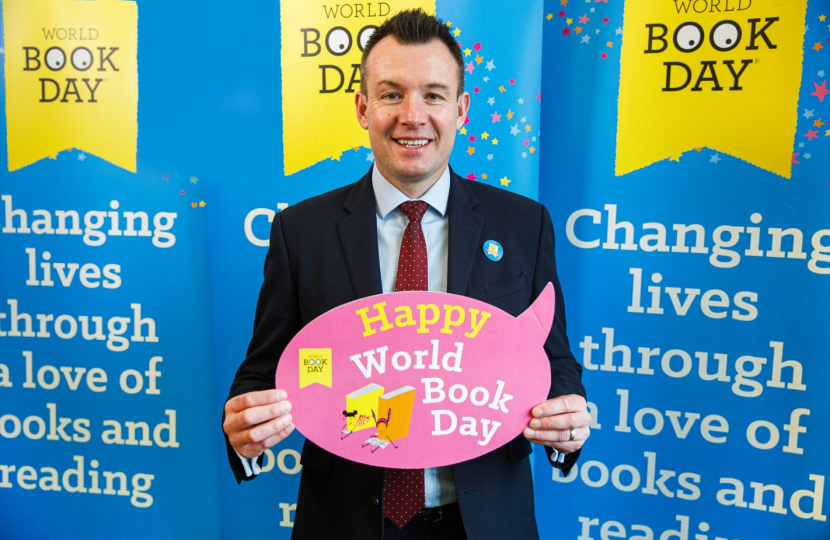 Stuart Anderson MP World Book Day 2023