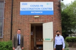Stuart Anderson MP supports local COVID-19 vaccination clinic